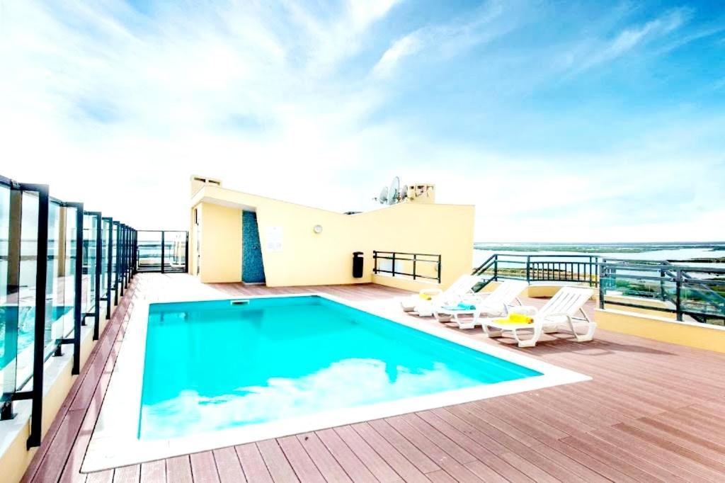 A Gaivota Ria Formosa Waterfront Lux Apart With Pool, Olhao, Algarve Exterior foto